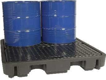Four drum sump pallet